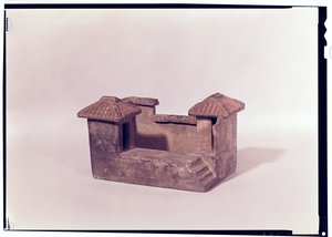 Hautausmalli talosta, Han-dynastia (terrakotta)
