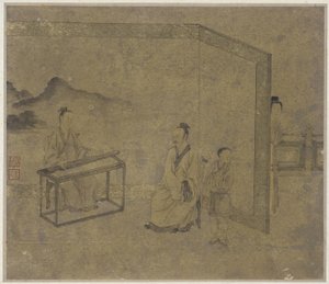 Kuuntelemassa sitraa, Ming- tai Qing-dynastiaa