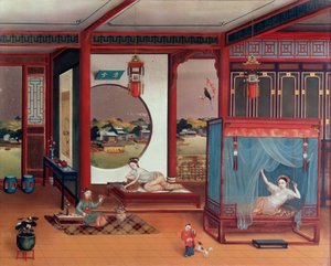 Kohtaus sisätiloista tekijältä Chinese School