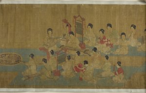 Musiikin yhdistämä Ming-dynastia tekijältä Chinese School