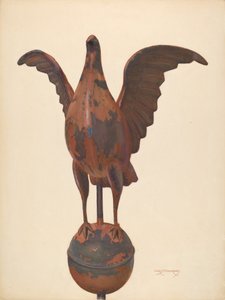 Lipputanko Finial Pigeon tekijältä Chris Makrenos
