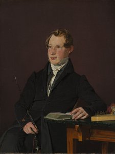 Tohtori Johann Henning Kjetil Hjardemaal, 1833. tekijältä Christen Købke