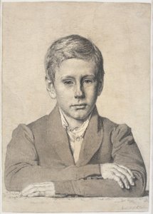 Muotokuva puunhakkaaja Henrik Clausenista (1825-1904) lapsena tekijältä Christen Købke