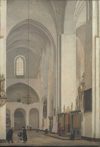Århusin katedraalin transept tekijältä Christen Købke