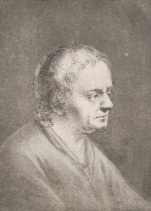 Muotokuva Christian Bernhard Rodesta, taiteilijan isästä, n. 1756.