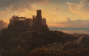 Linnan rauniot. 1838