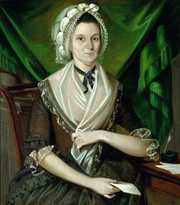 Rouva David Coats, noin 1775 (öljy kankaalle).
