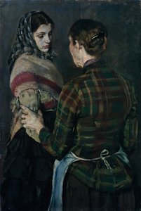 Varoitus (maalaus) tekijältä Christian Krohg