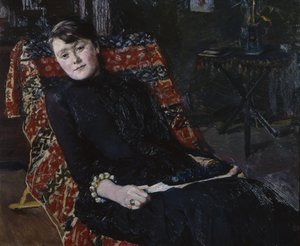 Näyttelijä Constance Brown tekijältä Christian Krohg