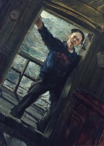 In The Steer Opening (maalaus) tekijältä Christian Krohg