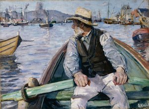 Odota, Bergenin lahti tekijältä Christian Krohg