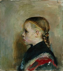 Marie Gaihede (maalaus) tekijältä Christian Krohg