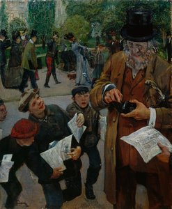 Sanomalehtien pojat tekijältä Christian Krohg