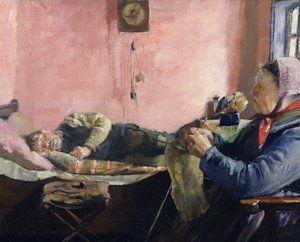 Niels Gaiheden iltapäiväunet tekijältä Christian Krohg
