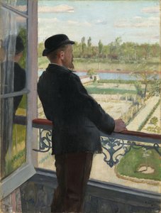 Ruotsalaisen taidemaalari Karl Fredrik Nordströmin (1855-1923) muotokuva 1882 (öljy kankaalle) tekijältä Christian Krohg