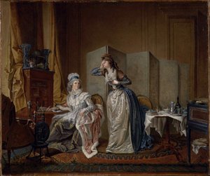 Huono uutinen, 1794. tekijältä Christian Marie Colin De La Biochaye