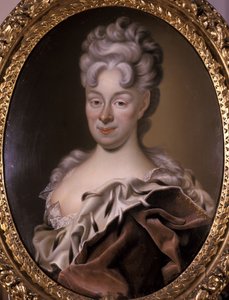 Magdalene Sybille, Sachsen-Eisenachin herttuatar, 1708 (öljy kuparille)