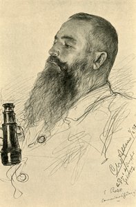 Höyrylaivan Godavery kapteeni Protet, 1898. tekijältä Christian Wilhelm Allers