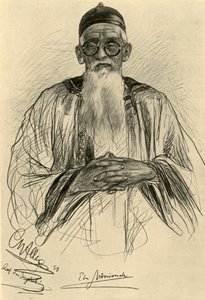Kiinalainen mies silmälaseissa, 1898.