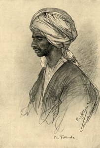 Fellah, Egypti, 1898. tekijältä Christian Wilhelm Allers