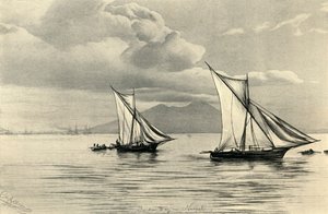 Napolinlahdella, 1898. tekijältä Christian Wilhelm Allers