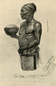 Tai Sang - kokki "Knivsbergissä", 1898. tekijältä Christian Wilhelm Allers