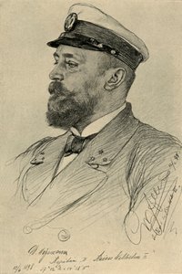 "Kaiser Wilhelm II":n kapteeni, 1898. tekijältä Christian Wilhelm Allers