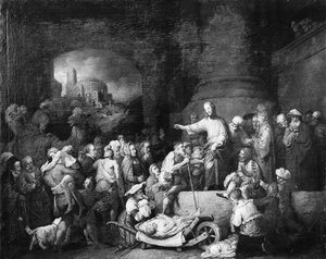 Kristus parantaa sairaita, 1742.