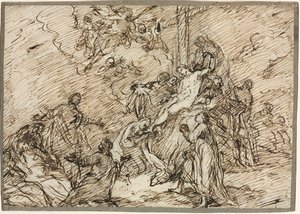 Deposition recto, 1700-luvun toinen puoli. tekijältä Christian Wink