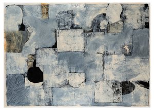Mortal Majestic, 2017 (monopainatus/maalaus paperille) tekijältä Christina Fedyk