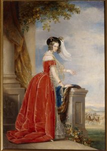 Keisarinna Aleksandra Fedorovnan muotokuva vuoden 1840 jälkeen