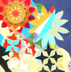 Meditaatio 36, k. 2017 (akryyli paneelille)
