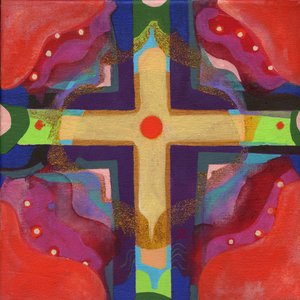 Meditaatio 40 Horisontissa, n. 2017 (akryyli kankaalle)