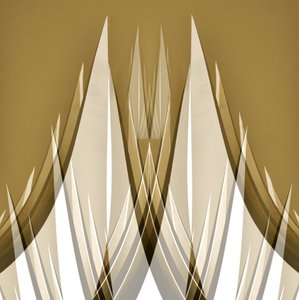 Terävä kultainen geometria tekijältä Christina Sillen