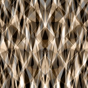 Lämmin geometrinen abstraktio tekijältä Christina Sillen