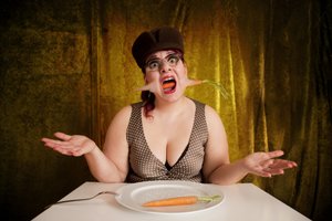 Hauska porkkana-ilme tekijältä Christine von Diepenbroek