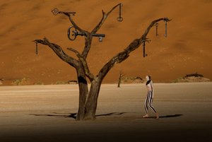 Surrealistinen aavikkopuun avain tekijältä Christine von Diepenbroek