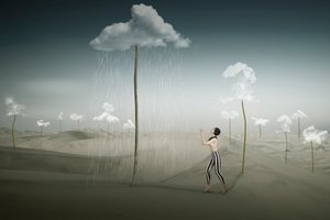 Surrealistinen aavikkosade tekijältä Christine von Diepenbroek