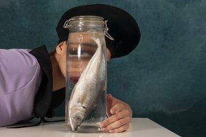 Surrealistinen kalan katse tekijältä Christine von Diepenbroek