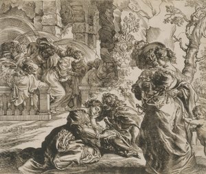 Rakkauden puutarha oikea kortteli, 1630-luku.