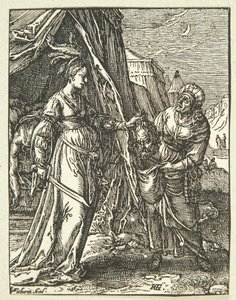 Judith Holofernesin pään kanssa tekijältä Christoffel van