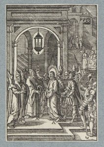 Kristus Hannakselle tekijältä Christoffel van Sichem (II)