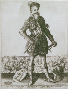 Robert Dudley tekijältä Christoffel van the Elder Sichem