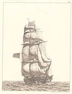 Tanskalainen:  Pohjois-Amerikan priki tekijältä Christoffer Wilhelm Eckersberg