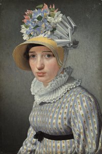 Muotokuva mallin Maddalena tai Anna Maria Uhdenin muotokuvasta tekijältä Christoffer Wilhelm Eckersberg