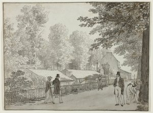 Relais, Avenue des Champs-Élysées, París (front); Escena de la Vida d