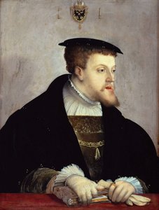 Keisari Kaarle V:n muotokuva 1500-1558, noin 1532