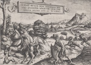 Ylpeys käy lankeemuksen edellä, 1531.