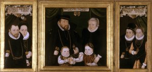 Johann Wilhelm von Sachsenin triptyykki, 1587 tekijältä Christoph Leutolph