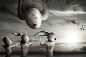 Surrealistinen kalauhrilahja tekijältä Christophe Kiciak